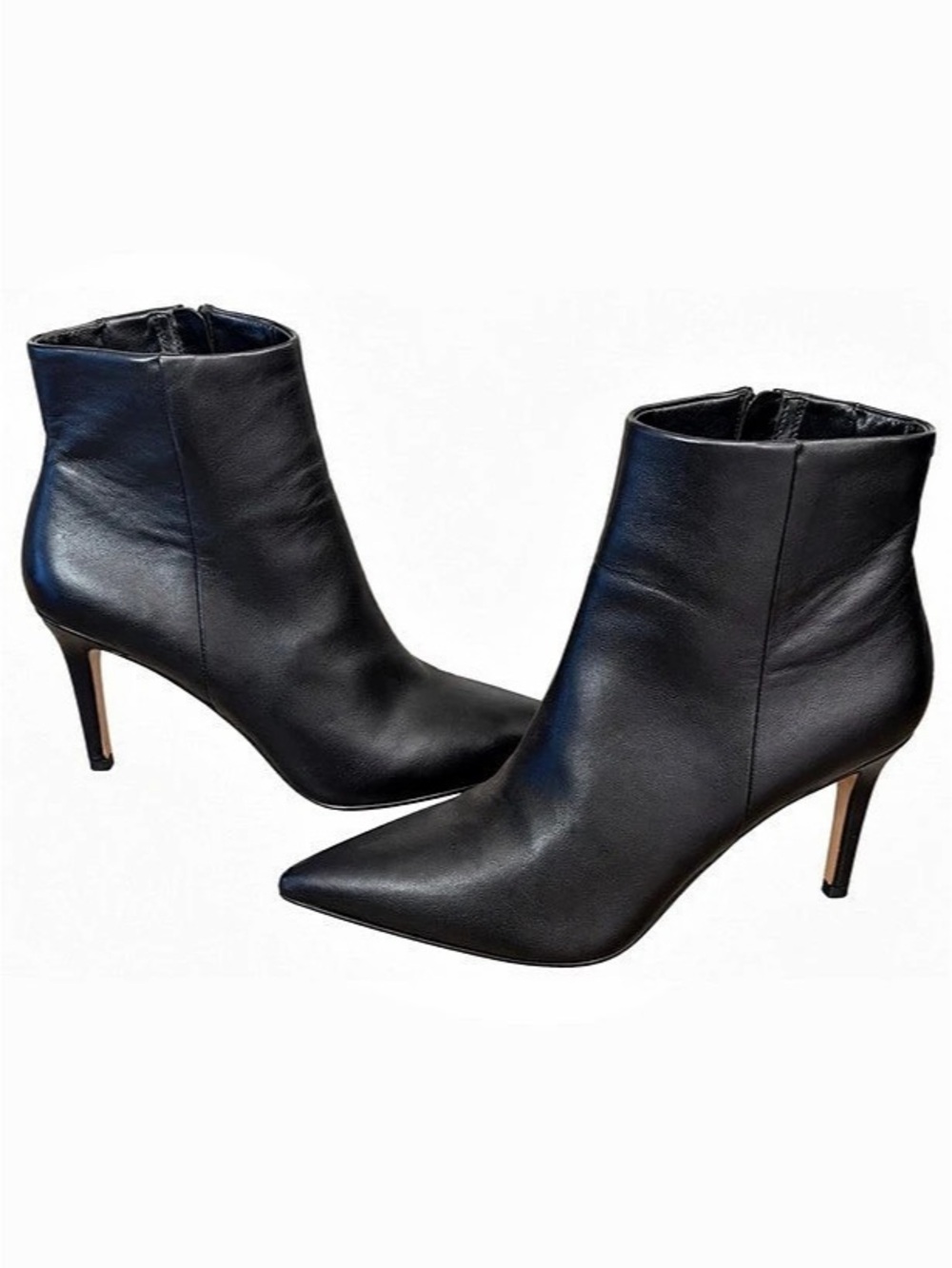 Steven by Steve Madden Pointed Toe Ankle Boots in Black